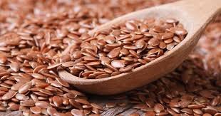 flaxseed rich in fibre, omega-3 fatty acids, and phytoestrogens