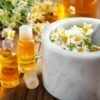 scientific name : Matricaria chamomile common name : German chamomile uses ; inflammatory diseases of the gastrointestinal tract and gastrointestinal spasms, mucous membrane and Ano-genital inflammation, bacterial skin diseases.